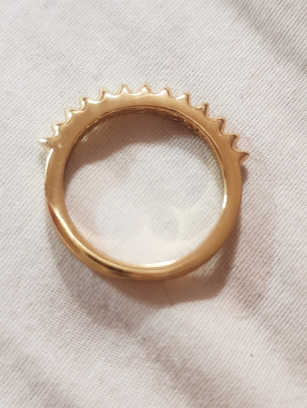 Vince Camuto Gold Spike Stackable Ring